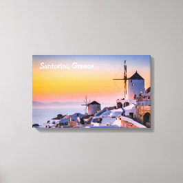 Canvas Santorini Grécia
