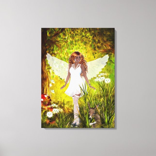 Canvas Secreta do Woodland Faerie (Frente)