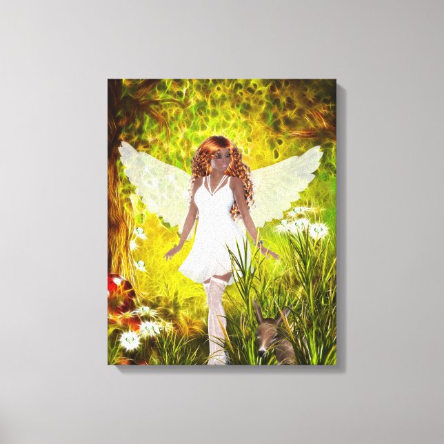 Canvas Secreta do Woodland Faerie (Frente)