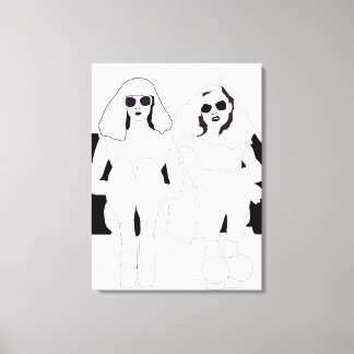 canvas 'Sentada ao redor'