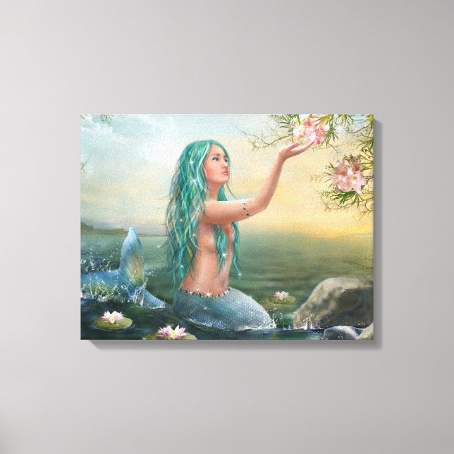 Canvas "Sereia Ariel" (Frente)