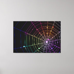 Canvas Spider Web 1