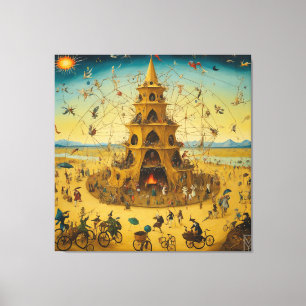 Canvas Storm at Burning Man by Bosch