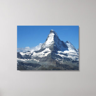 Canvas suíças dos cumes de Matterhorn