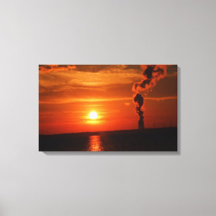 Canvas sunset