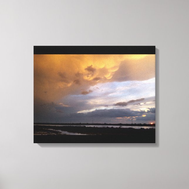 Canvas sunset turva de Chipre (Frente)