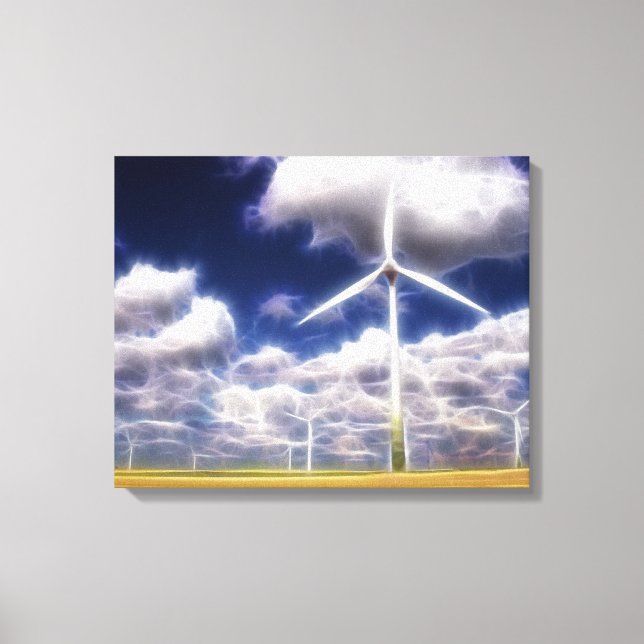 Canvas Surreal Turbo Windmills (Frente)