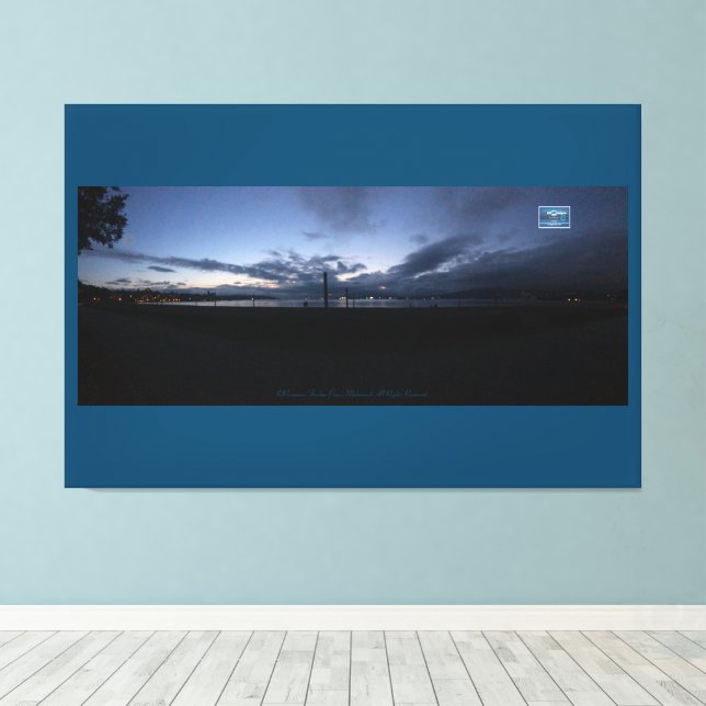 Canvas Teal (Frente 117 da Água) SDCescartazes ©️  (Insitu(piso de madeira))