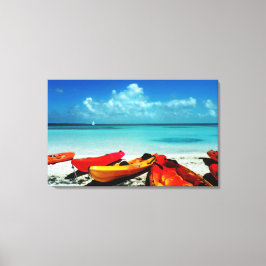 Canvas Tropical de Kayak