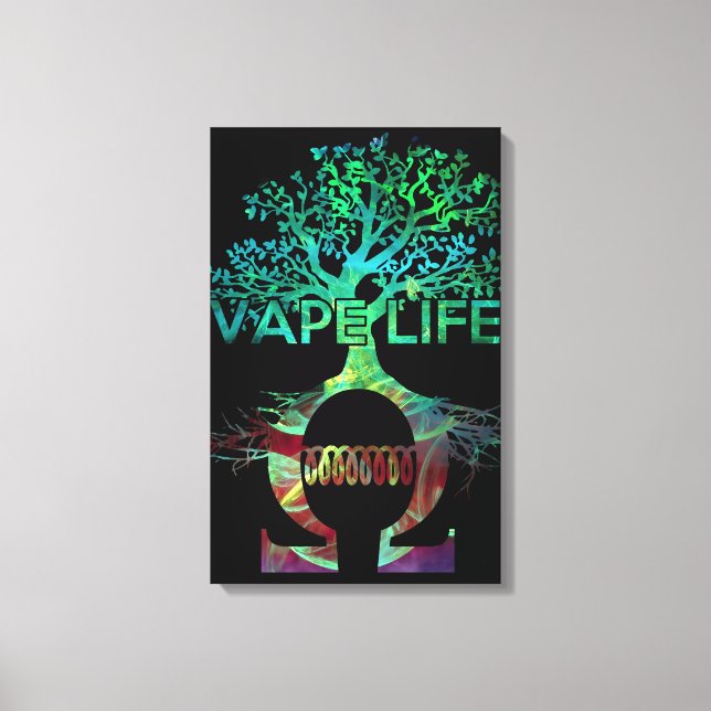 Canvas Vape Life (Frente)