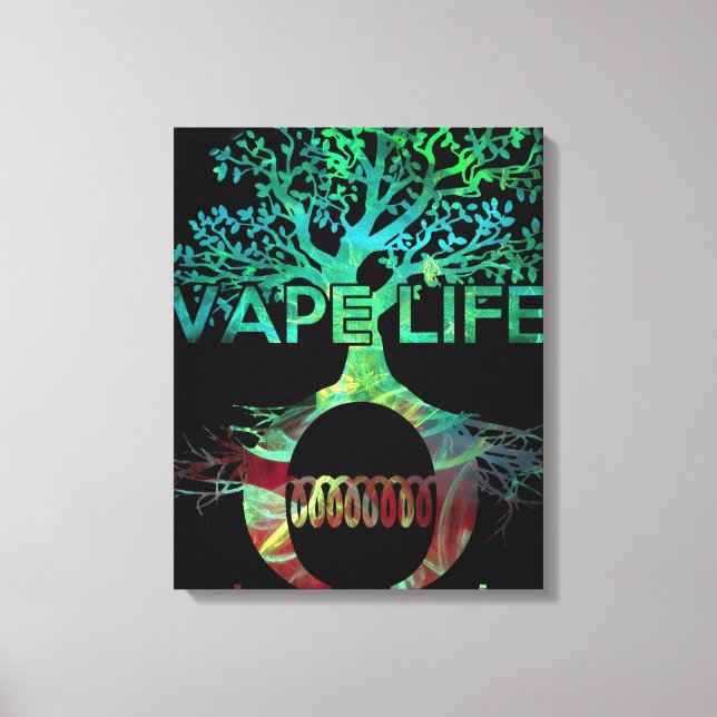 Canvas Vape Life (Frente)