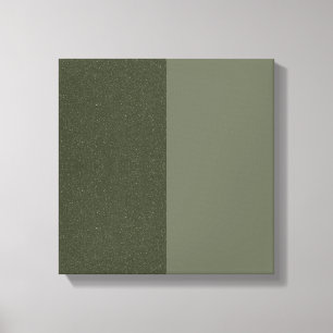 Canvas Verde de Moss Divididos Personalizados — Te