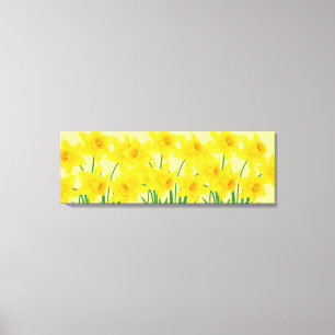 Canvas Wall Art Daffodils