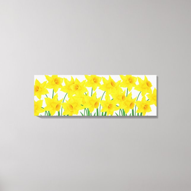 Canvas Wall Art Daffodils (Frente)