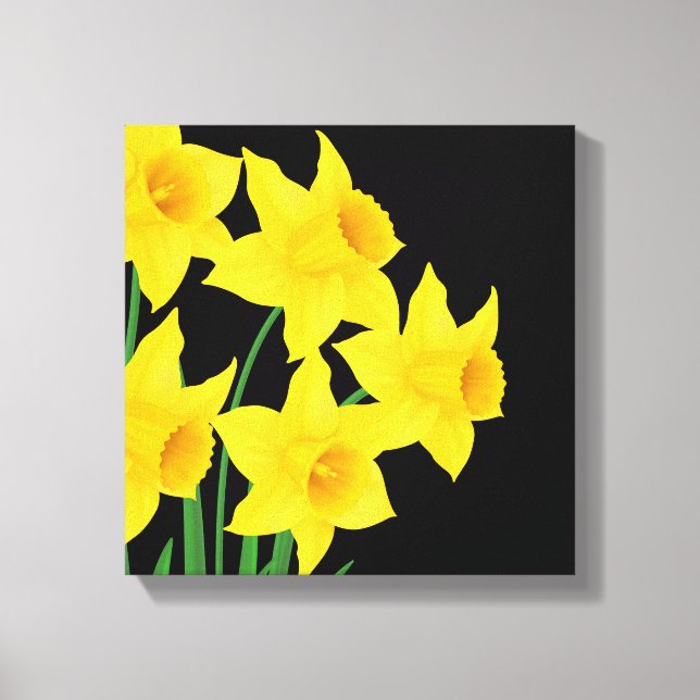 Canvas Wall Art Daffodils (Frente)