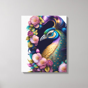 Canvas Wall Art-Peacock