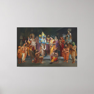 Canvas Wall Art Srinivasa Kalyanam