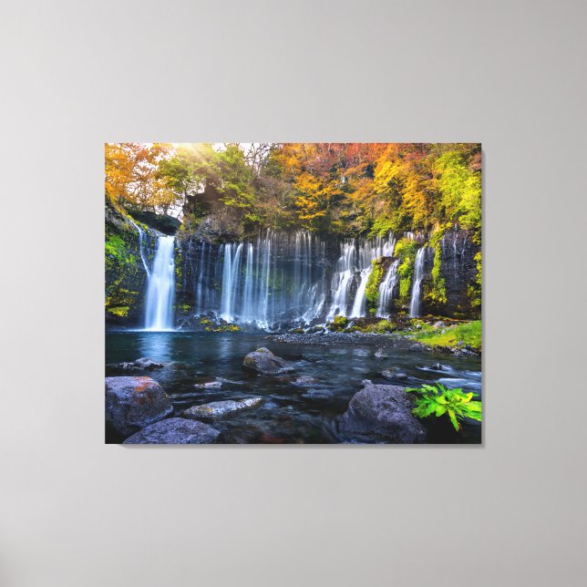 Canvas Wall Art Waterfall Japão (Frente)
