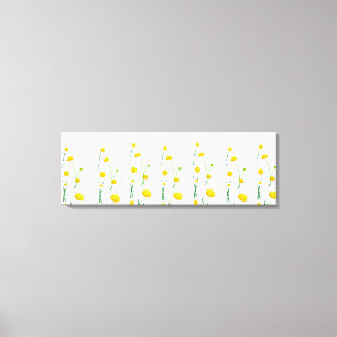 Canvas Wall Art-White Daisies