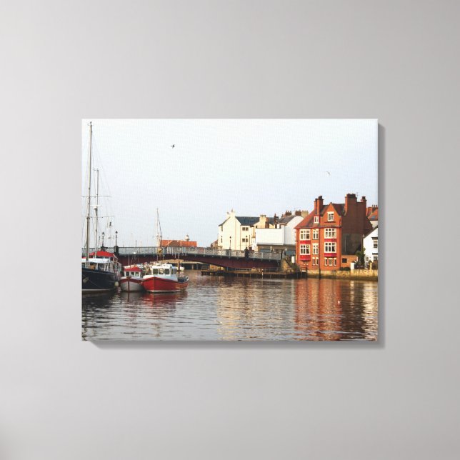 Canvas Whitby Harbor (Frente)