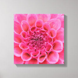 canvas x 12 pol de 12 pol - Flor rosa