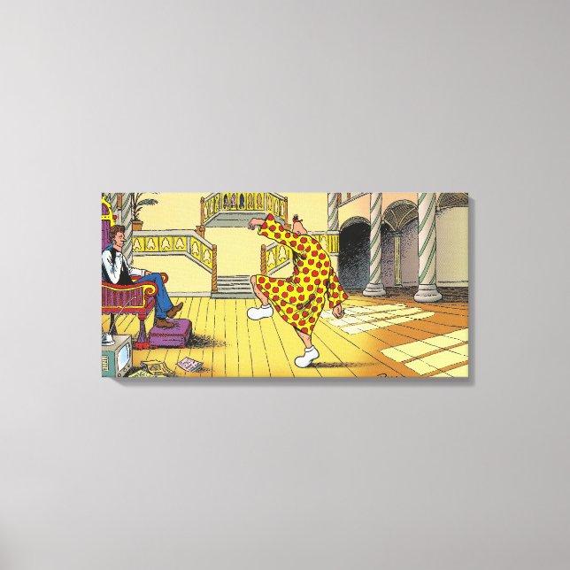 Canvas Zippy dançante (Frente)