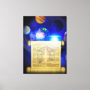 Canvas Zohar Kabbalah
