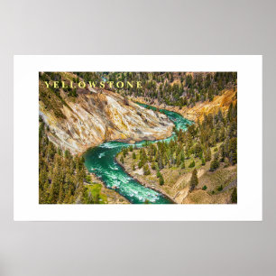 Canyon poster Yellowstone
