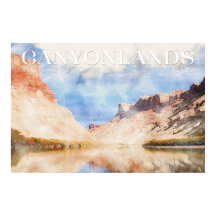 Canyonlands National Park Poster, Utah Impressão