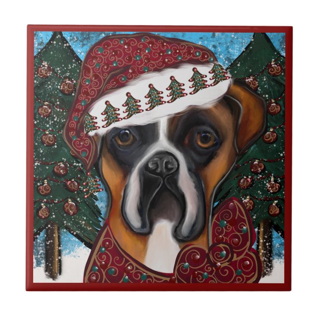 Cão Boxer (Frente)