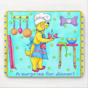 Cão Chef Mousepad