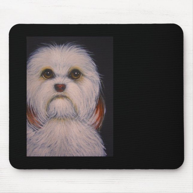 CÃO CUTOMIZE Mousepad de HAVANESE (Frente)