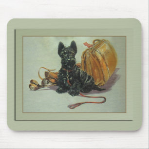 Cão de viagem Mousepad do Scottie