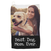 Cão Fotográfico Melhor Cão Personalizado Mãe Nunca