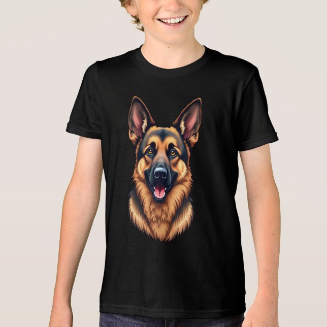 Cão german shepherd - Amor a Cão Leal e Inteligent (Frente)
