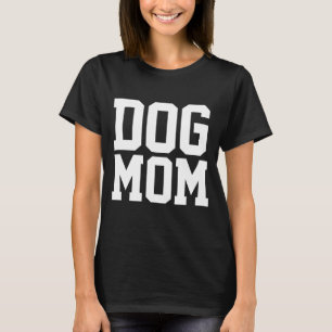 CÃO MOM SENTA CAMISETAS DE T-SHIRTS DO LOVER DE C