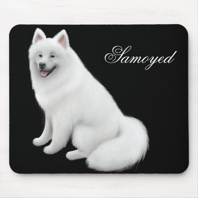 Cão Mousepad do Samoyed (Frente)