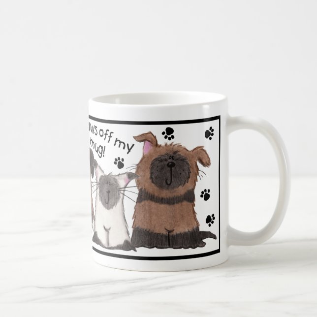 Cão Na Caneca (Direita)