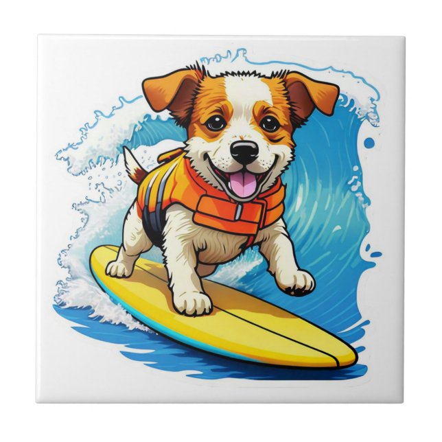 Cão surfador (Frente)