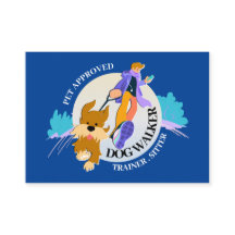 Cão Walker / Groomer / Etc. - Cartão de visita de