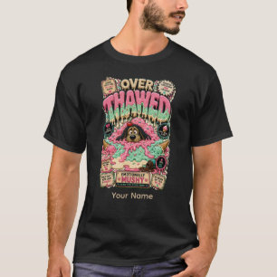 Caos Atrasado Camiseta Personalizada Engraçada Hum