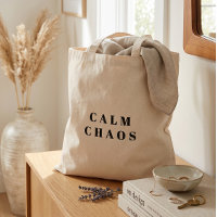 Caos Calmo - Bolsa Tote Paradox Canvas