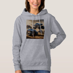 Caos de Monster Trucks, Moletom Feminino