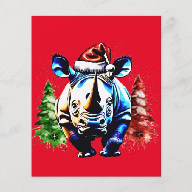 Cãozinho bonitinho de Natal (Frente)