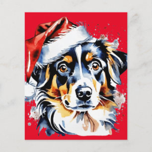 Cãozinho bonitinho de Natal