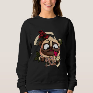 Cãozinho bonito ama Camisa Clássica 145
