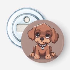 Cãozinho castanho-branco