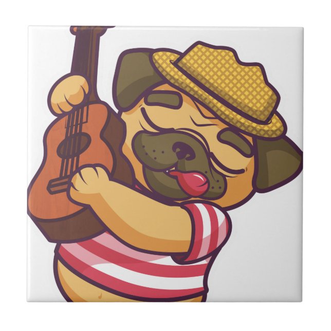 cãozinho tocando violão (Frente)