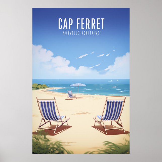 Cap Ferret - poster - Affiche (Frente)