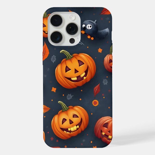 Capa Ajustada para iPhone 15 Pro Max com tema de H (Verso)